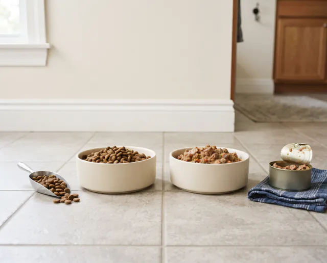 Featured image for Comparing wet, dry and mixed feeding