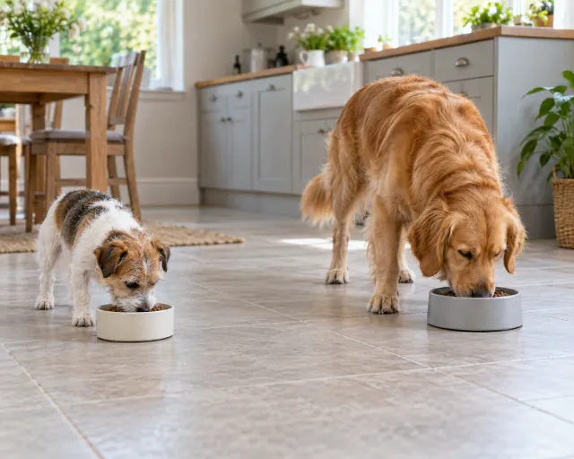 Featured image for Feeding multiple dogs in one household