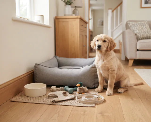 Featured image for First 5 things for a new puppy