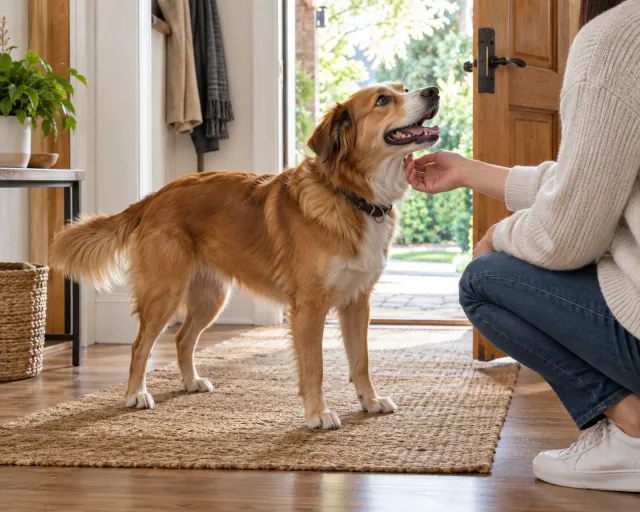 Featured image for Jumping up: why dogs do it and how to manage it
