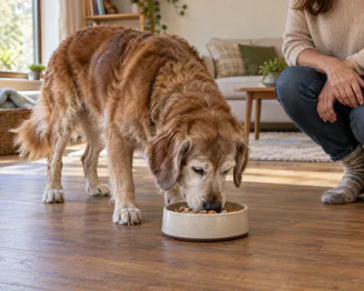 Featured image for Senior dog feeding principles