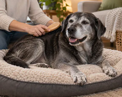 Featured image for Grooming an older dog