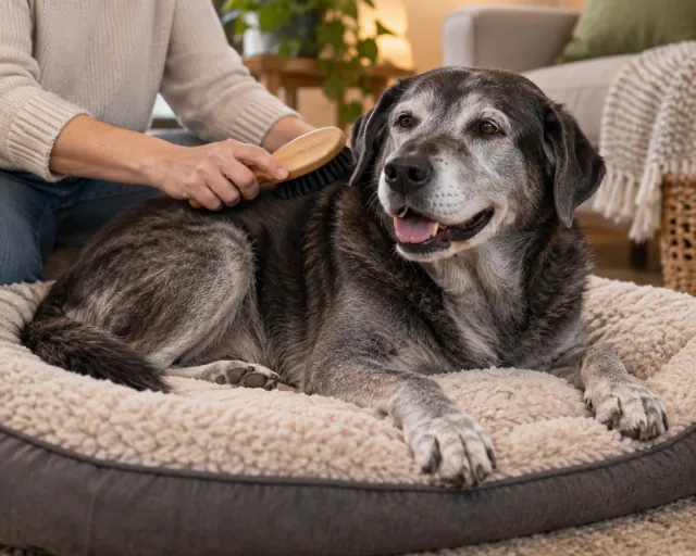 Featured image for Grooming an older dog
