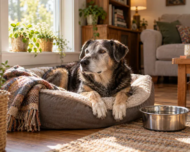 Featured image for Routine changes as a dog gets older