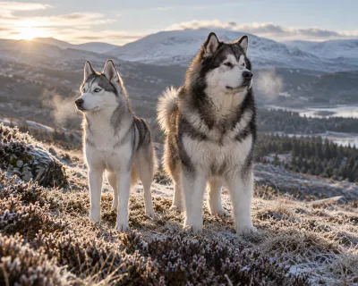 Featured image for Siberian Husky vs Alaskan Malamute, which suits your household?