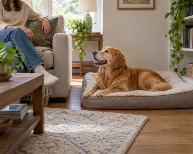 Featured image for Teaching boundaries without confusing the dog