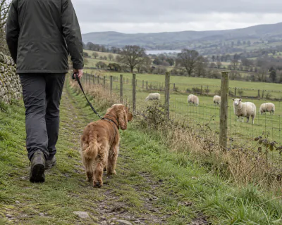 Featured image for Walking near livestock