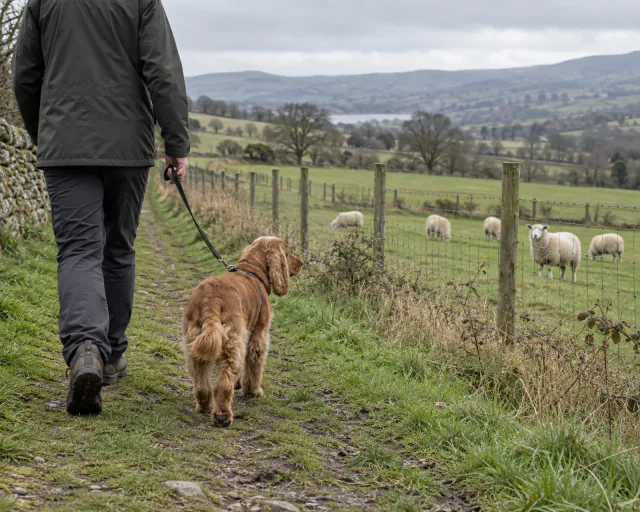 Featured image for Walking near livestock